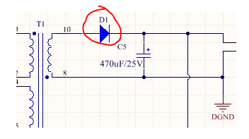 開(kāi)關(guān)電源的輸出二極管