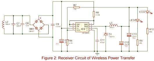 無(wú)線充電器電路
