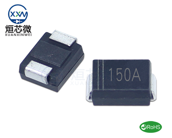 P6SMB150A參數(shù),TVS二極管P6SMB150A瞬態(tài)(變)抑制二極管